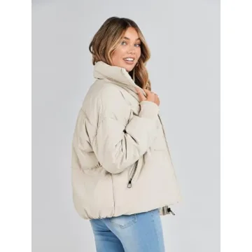 Stylish Merokeety Women's Winter Puffer Jacket
