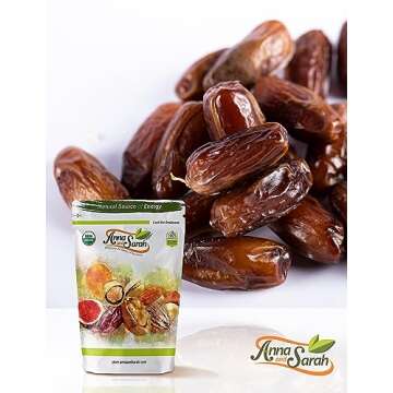 Anna and Sarah Fancy Medjool Dates 2 Lbs