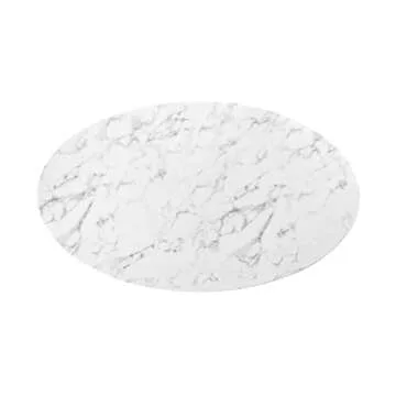 Modway Lippa 60" Oval Dining Table - Modern Style