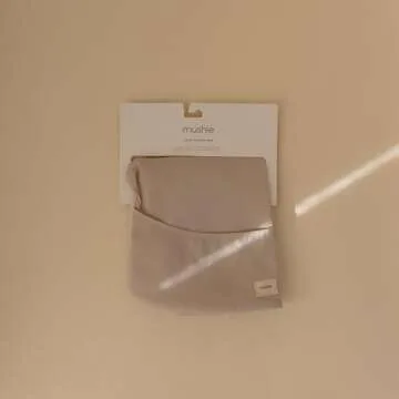 Mess-Free mushie Baby Bib for Ages 6-24 Months