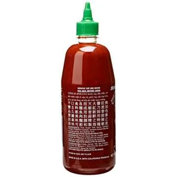 Huy Fong Sriracha Hot Chili Sauce, Pack of 3 - 28 oz Bottles