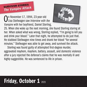 A Year of True Crime Page-A-Day Calendar 2021