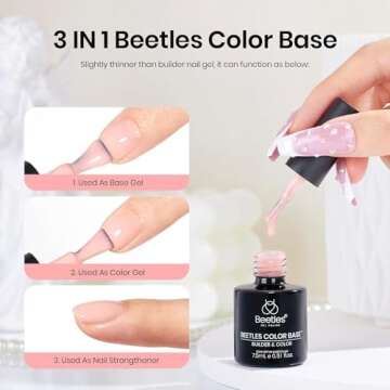 Beetles Color Base Gel Nail Polish Set for All Skin Tones