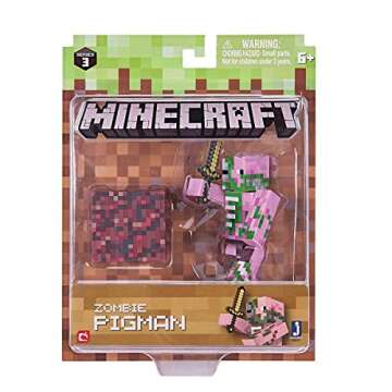 Minecraft Zombie Pigman Figure Pack