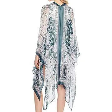 Moss Rose Women Summer Bikini Kimono Bathing Suit Cover Ups for Swimwear