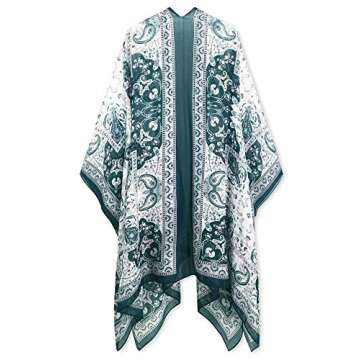Moss Rose Women Summer Bikini Kimono Bathing Suit Cover Up