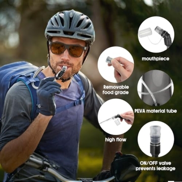 Leak Proof Hydration Bladder for Hiking & Adventure