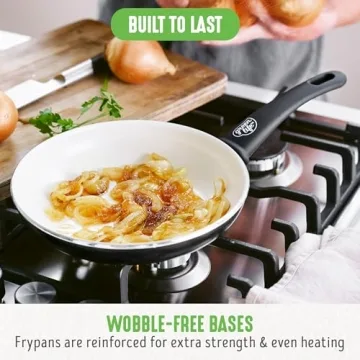 GreenLife Soft Grip 16 Piece Cookware Set Non-Toxic Ceramic Nonstick