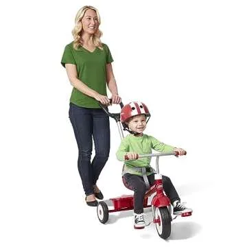 Radio Flyer 456 Stroller Tricycle, Red