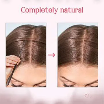 HOOJIH Wire Hair Extensions - 20 Inch Wavy Curly Hairpieces