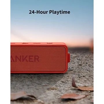 Anker SoundCore 2 Bluetooth Speaker 24H Playtime IPX7 Waterproof
