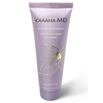 Solaana MD Vitamin D Cream - Nourishing & Hydrating Face Cream - Ideal as Makeup Base - Non-Greasy F...
