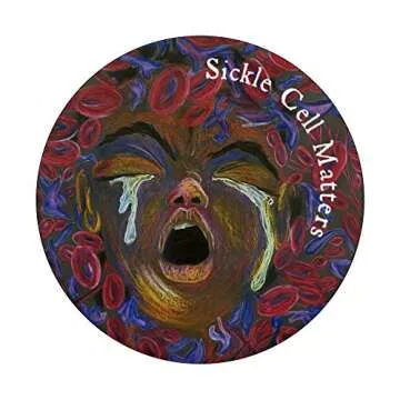 Sickle Cell Matters - Pain Advocacy and Awareness PopSockets Grip and Stand for Phones and Tablets