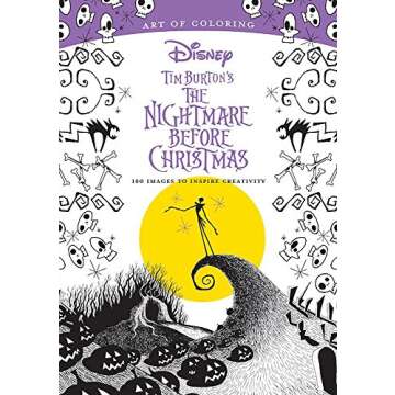 Art of Coloring: Tim Burton's The Nightmare Before Christmas: 100 Images to Inspire Creativity