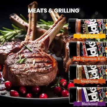 DAK's Spices Blackened Mouth Watering Seasoning Blend | 100% Salt Free | Premium & Healthy Seasoning | MSG Free, Preservative Free, Potassium Chloride Free | Low Carb & Keto Friendly | Perfect for Clean Eating & Adding Flavor to Recipes | 1.5 oz