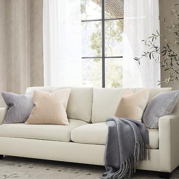 YCOLL 24x24 Velvet Pillow Covers Set of 2