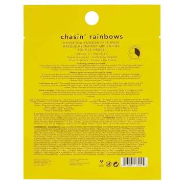 Holler and Glow Chasin' Rainbows 6-Piece Face Mask Set (Worth Value $23.94)
