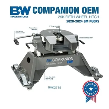 B&W 25K Companion Fifth Wheel Hitch for Chevy/GM Trucks