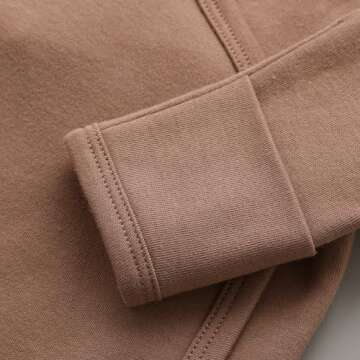 O2 BABY 100% Organic Cotton Kimono Gown with Mittens & Fold-Over Pouch