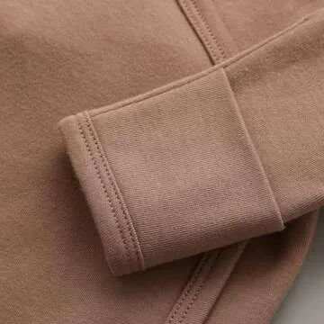 O2 BABY 100% Organic Cotton Kimono Gown with Mittens & Fold-Over Pouch