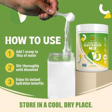 Vitalogix Naturals Electrolyte Powder - Sugar-Free Hydration Drink