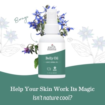 Earth Mama Belly Oil for Stretch Marks and Hydration