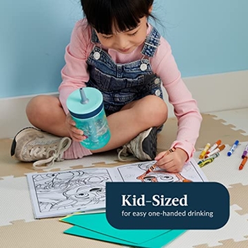 Contigo Paw Patrol Spill-Proof Kids Tumbler with Straw | BPA-Free Plastic Water Bottle | 14oz, 2-Pack for Home, School, Travel