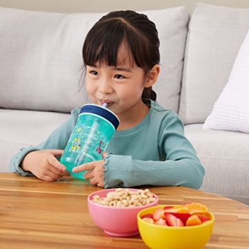 Contigo Paw Patrol Spill-Proof Kids Tumbler with Straw | BPA-Free Plastic Water Bottle | 14oz, 2-Pack for Home, School, Travel