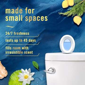 Febreze Small Spaces Air Freshener, Odor-Fighting, Plug In Alternative, Air Fresheners for Home and ...