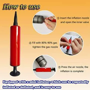 Smilixin 13 Pieces Inflatable Light Saber Party Swords