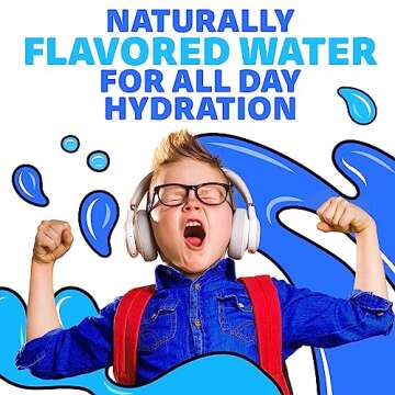 Capri Sun Roarin' Waters Fruit Punch Flavored with other natural flavor Water Beverage, 40 ct Pack, 4 Boxes of 10 Drink Pouches