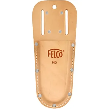 Felco F-2 Manual Hand Pruner with Leather Holster for Easy Gardening