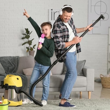 IJO Bluetooth Karaoke Microphone for Kids 3-10