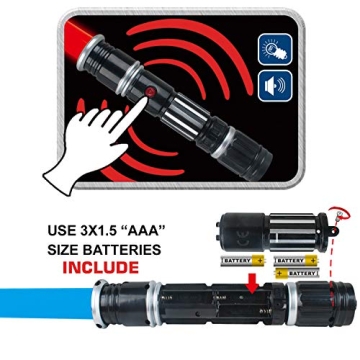 Light Up 3 Pack Swords with FX Sound for Kids Fun