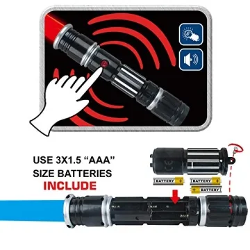 Light Up 3 Pack Swords with FX Sound for Kids Fun