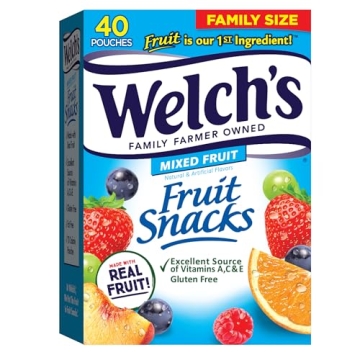 Welch's Fruit Snacks Bulk Pack - Gluten Free, 40 Bags