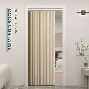 H.VERSAILTEX 2 PACK Magnetic Curtain Rods for Metal Doors Top and Bottom Multi-Use Adjustable Appliances for Iron and Steel Place, Petite Ball Ends, 16 to 28 Inch, 1/2 Inch Diameter, White