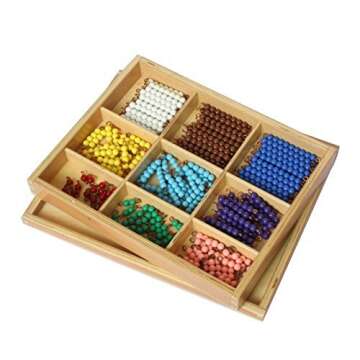 Elite Montessori Bead Set for Engaging Math Learning