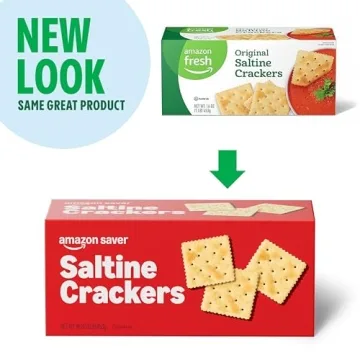 Amazon Saver Original Saltine Crackers 16 Oz Classic Snack