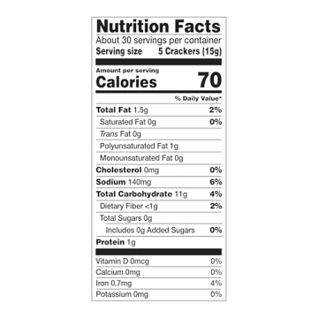 Amazon Saver Original Saltine Crackers 16 Oz Classic Snack