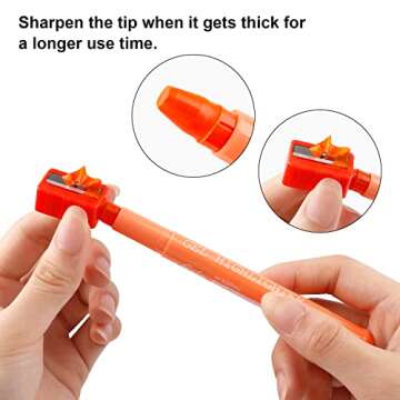 feela 24 Pack Gel Highlighters, 12 Assorted Colors Bible Highlighter Markers Journaling Supplies, No Bleed Through For Highlighting Journal School Office