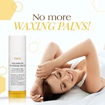 GiGi Numbing Spray for Pain-Free Waxing Experience