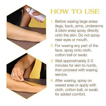 GiGi Numbing Spray for Pain-Free Waxing Experience