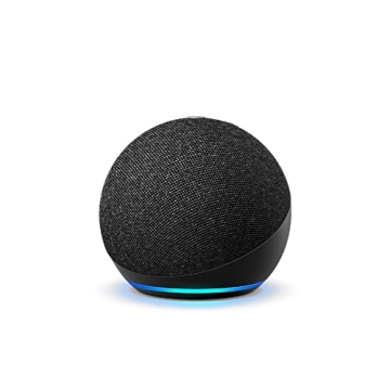 Echo Dot 4th Gen Smart Speaker with Alexa in Charcoal