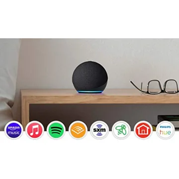Echo Dot 4th Gen Smart Speaker with Alexa in Charcoal