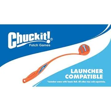 Chuckit! Dog Tennis Ball Dog Toy, Extra Large (3.5 Inch Diameter) for Dogs 100+ Lbs, Shrink Wrap Pack of 2