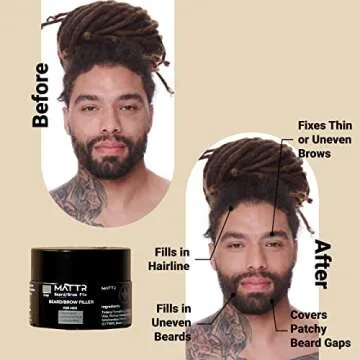 MATTR Beard Filler - Luxury Grey Coverage & Hair Growth