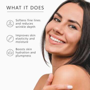 Asterwood Matrixyl 3000 + Argireline Serum with Hyaluronic Acid - Anti-Aging, Wrinkle Reducing, Coll...