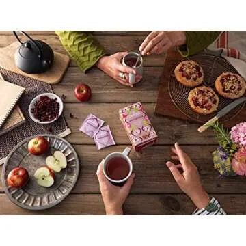 Pukka Organic Tea Bags, Womankind Herbal Tea with Shatavari, Cranberry & Rose Flower, Perfect for Balanced Harmony, 20 Count (Pack of 3) 60 Tea Bags, PP-GRCE31048