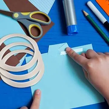 QUACOWW 3 Roll Wide Clear Floral Tape,1/4 Inch Waterproof Florist Tape Flower Stem Wrap Tape for Flower Arranging Craft, Bouquet Stem Wrapping (33 Yard/Roll)